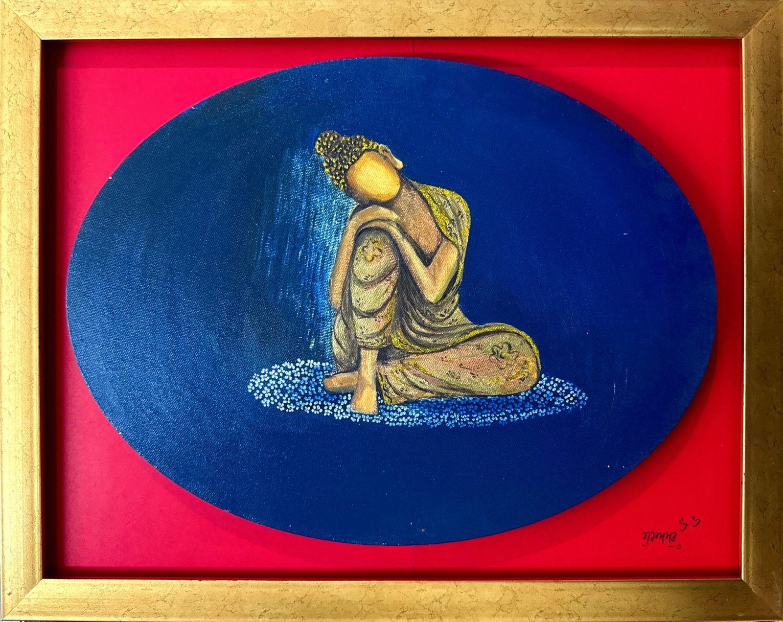 Sun set in a seashore with boats background