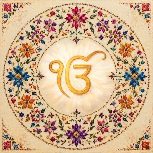 Round shape ek onkar - Image 2