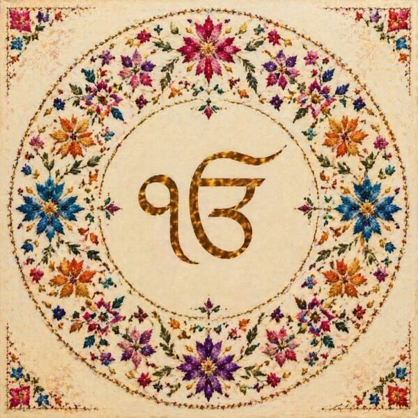 Round circle Ek onkar - Image 3
