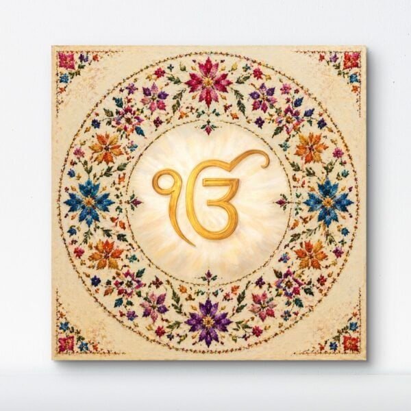 Round shape ek onkar