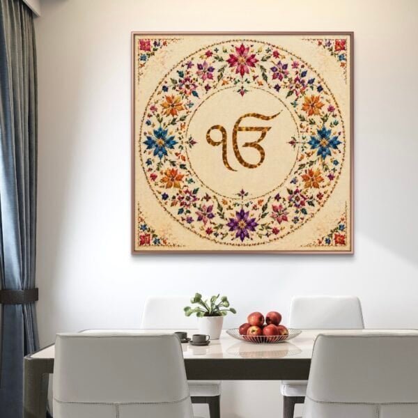 Round circle Ek onkar - Image 2