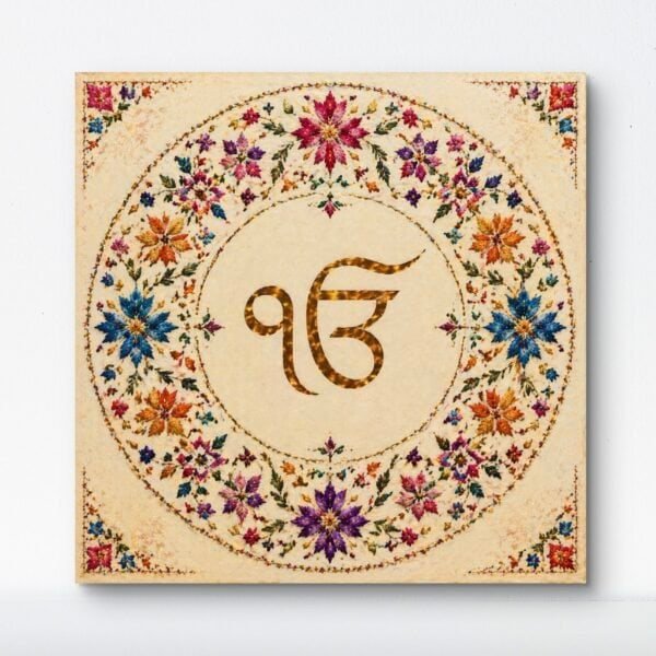 Round circle Ek onkar